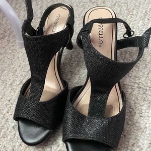 Short High Heels Black
